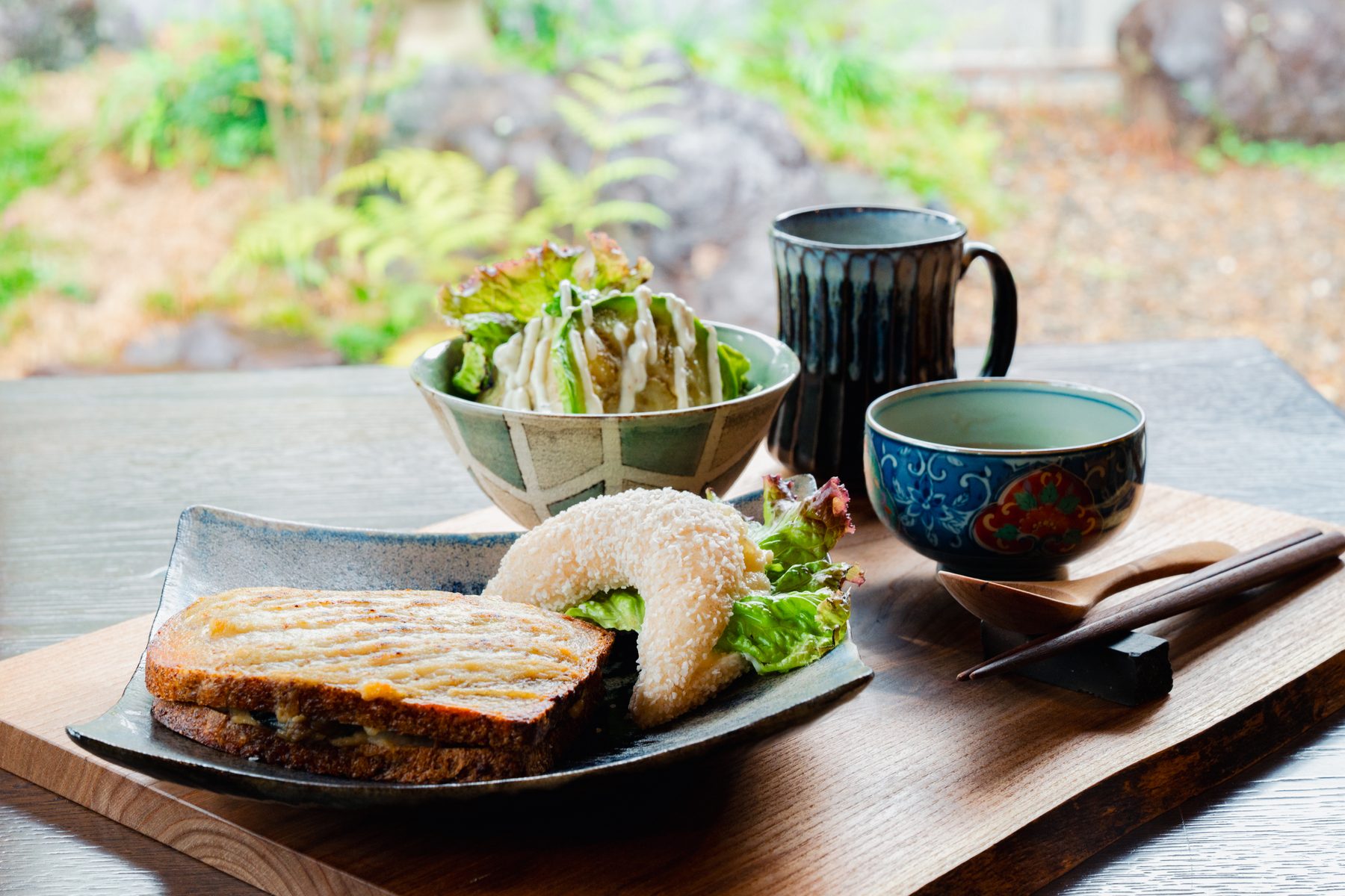 福住の「ORGANIC BAKERY なりとぱん」による当施設限定の朝食