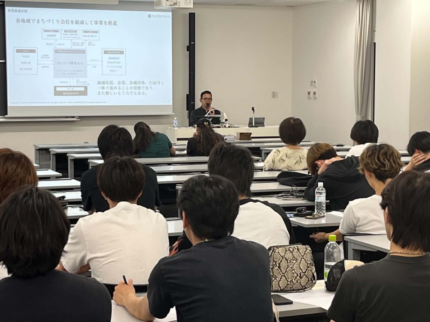 日本福祉大学 経済学部「経営者特別講義」で登壇する代表取締役 大山洋祐